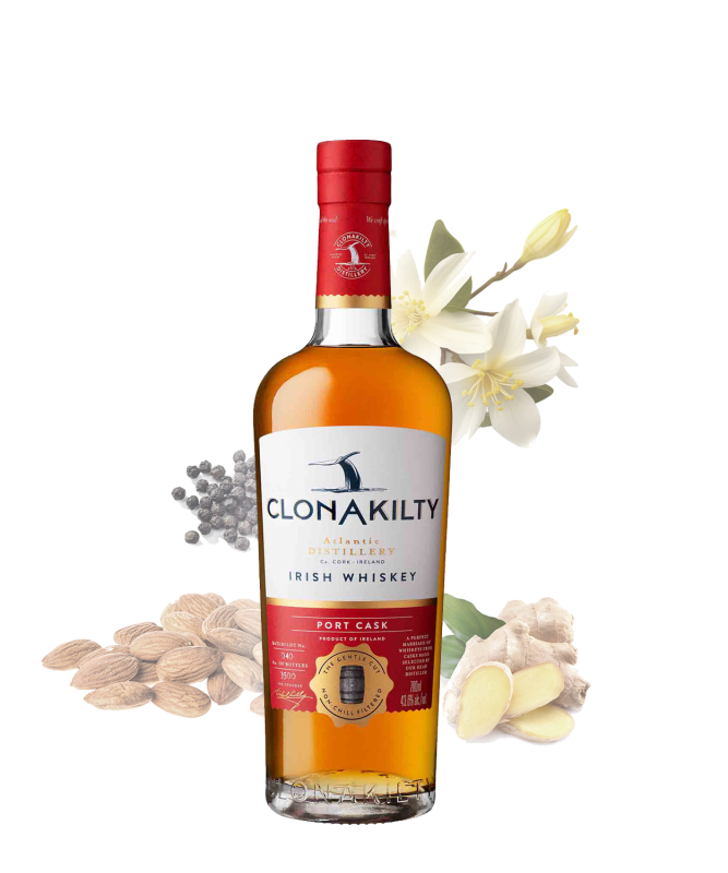 CLONAKILTY Port Cask Whiskey